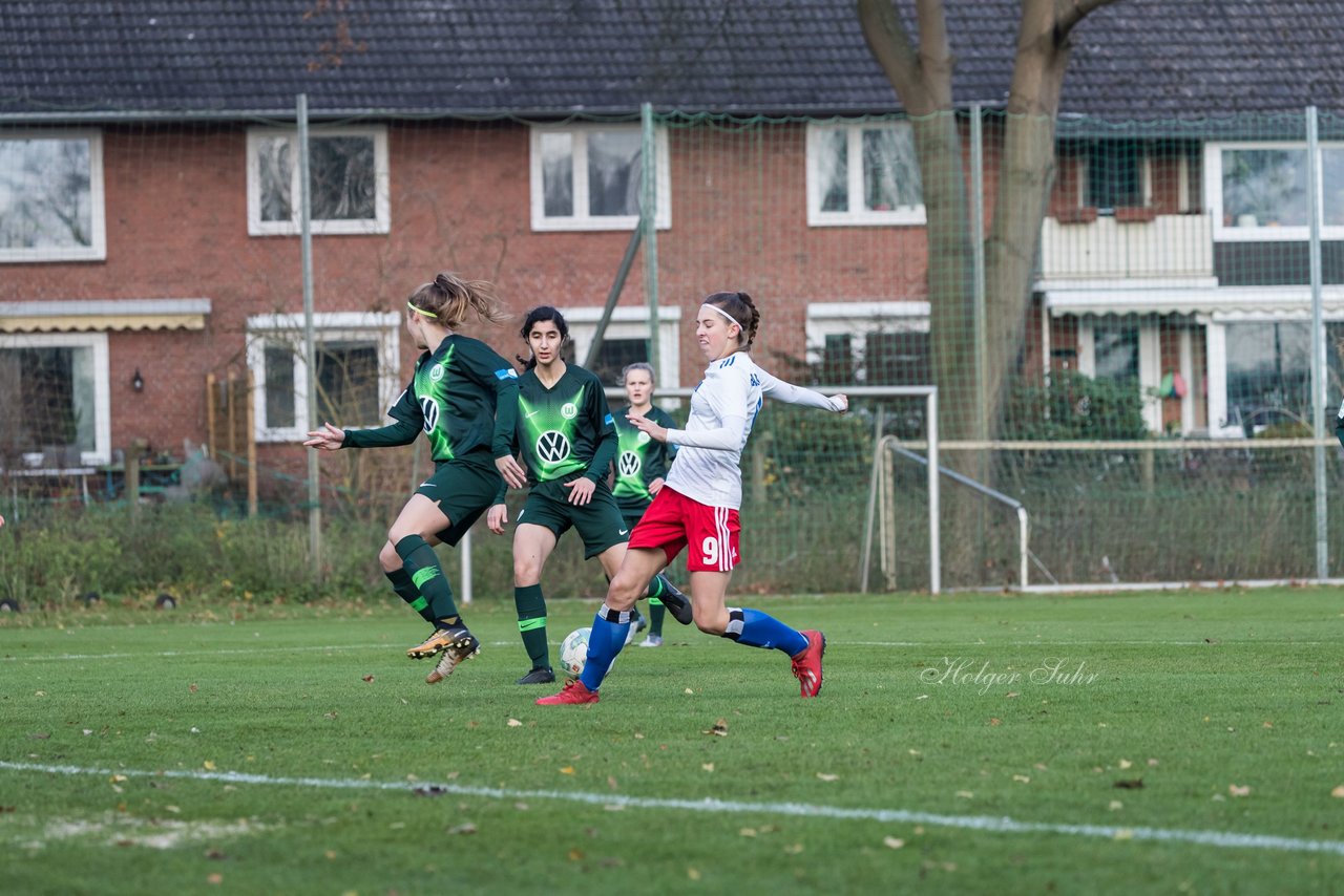 Bild 61 - B-Juniorinnen HSV - VfL Wolfsburg : Ergebnis: 2:1